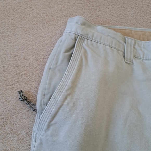 Men's Columbia Pants Lander Canvas Pants Utility Beige 36x34 AM8431 - Picture 3 of 13